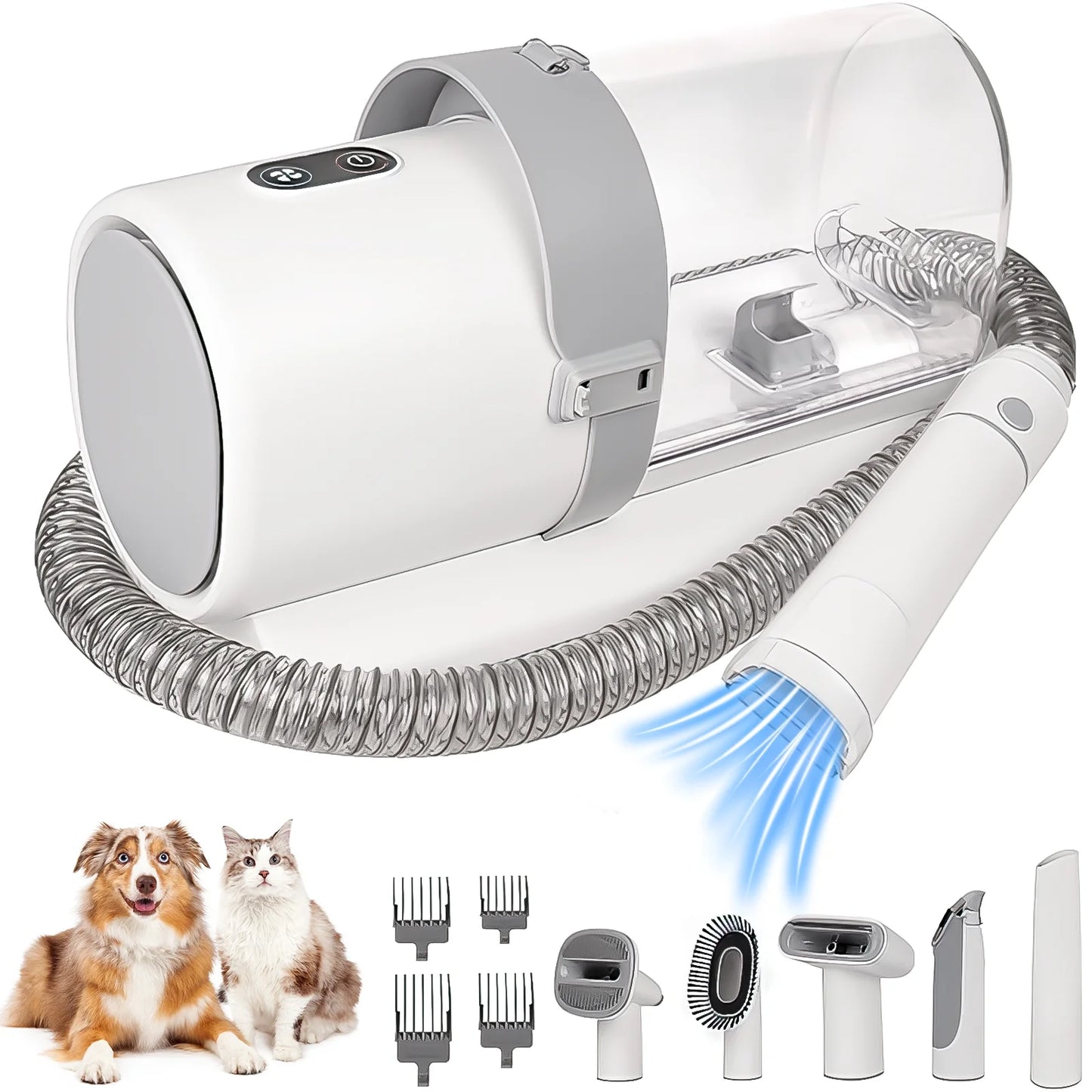 PawsGroom 5-in-1 Pet Grooming Vacuum