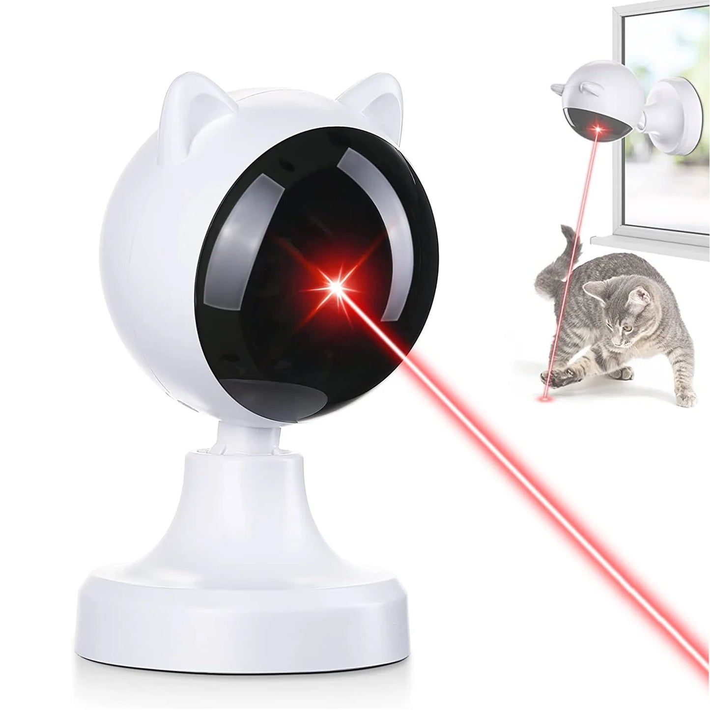 Automatic Interactive Cat Laser Toy