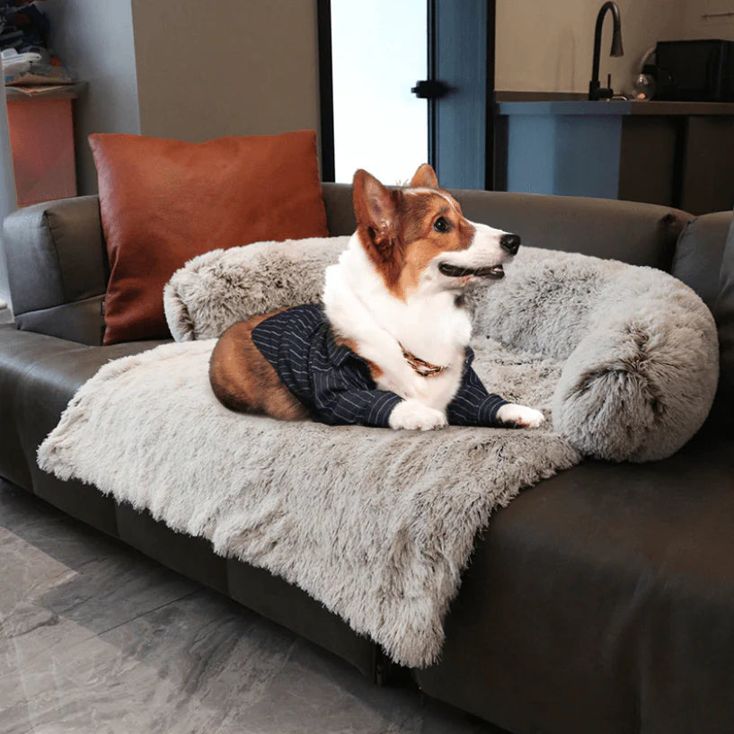 PawLuxe™ Relaxing Dog Bed & Sofa 