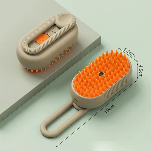 PawSteam™ 3-in-1 Grooming Brush