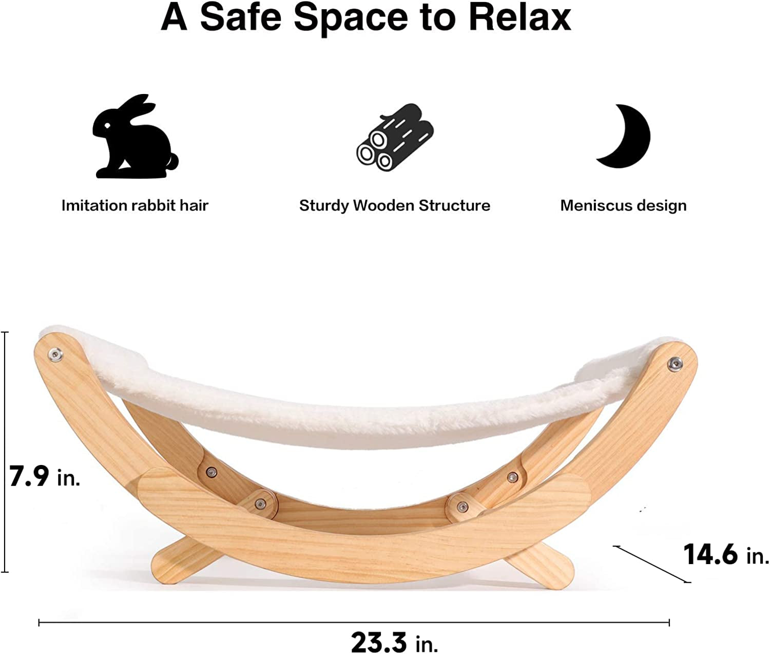 New Moon Elevated Cat Hammock