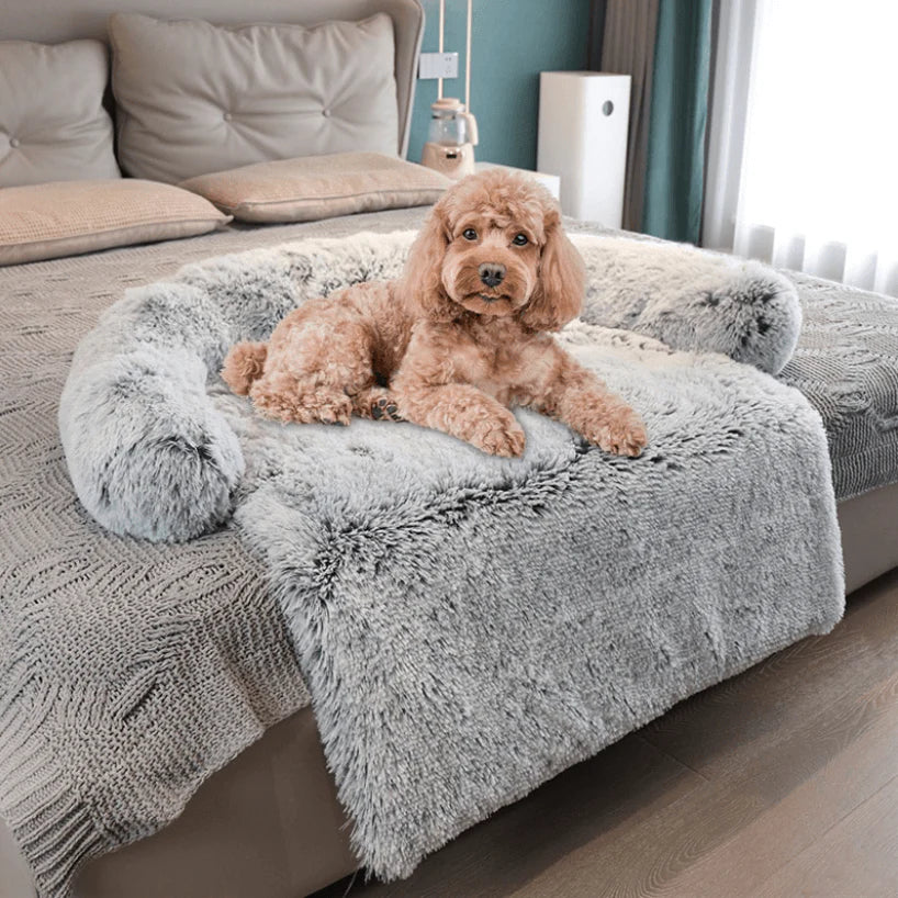 PawLuxe™ Relaxing Dog Bed & Sofa 