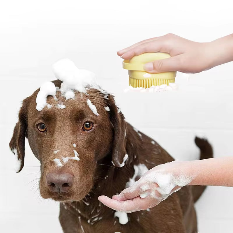 FurryEase™ Bath Brush Gloves 