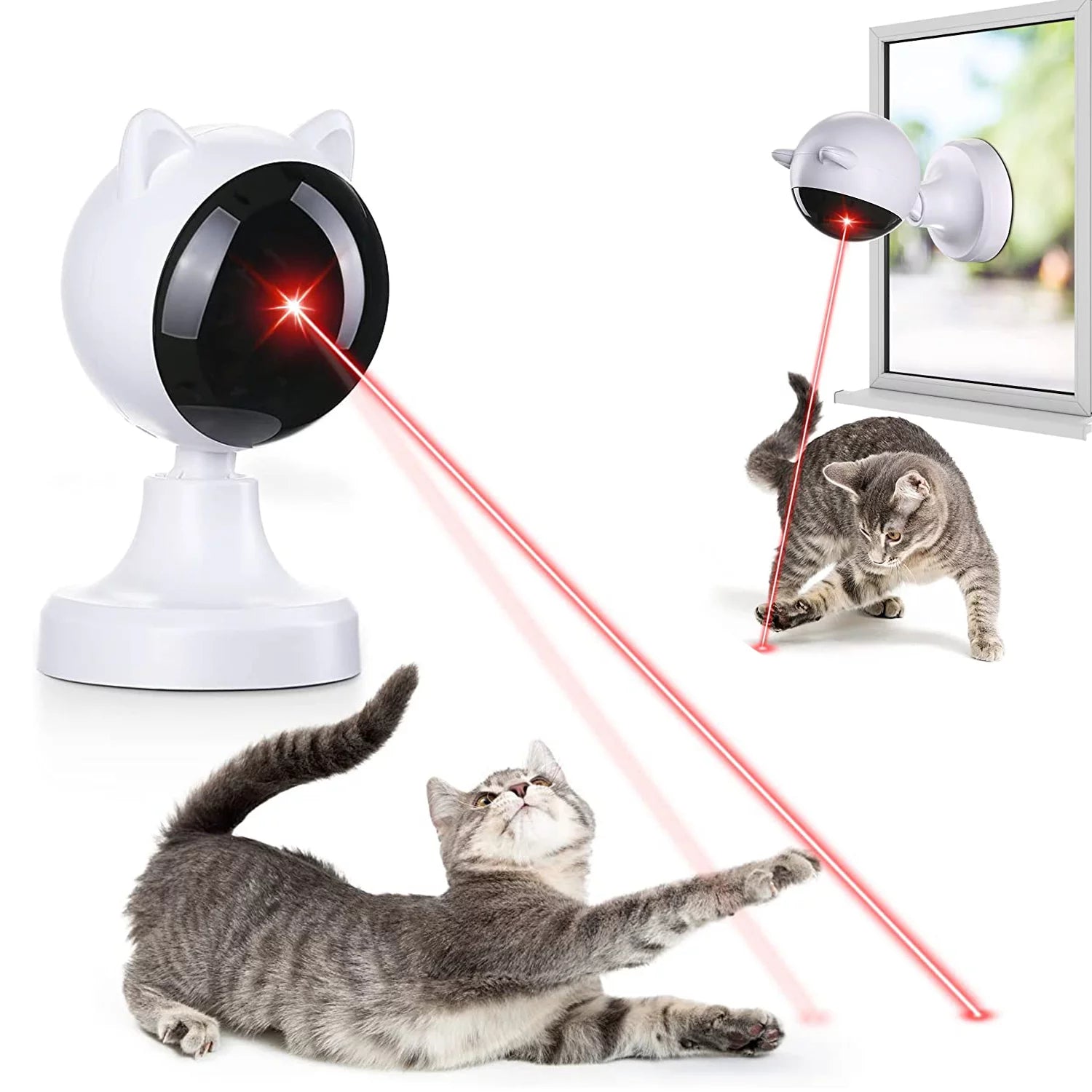 Automatic Interactive Cat Laser Toy