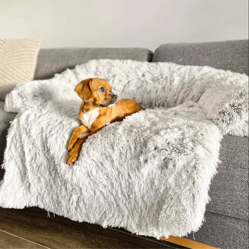 PawLuxe™ Relaxing Dog Bed & Sofa 