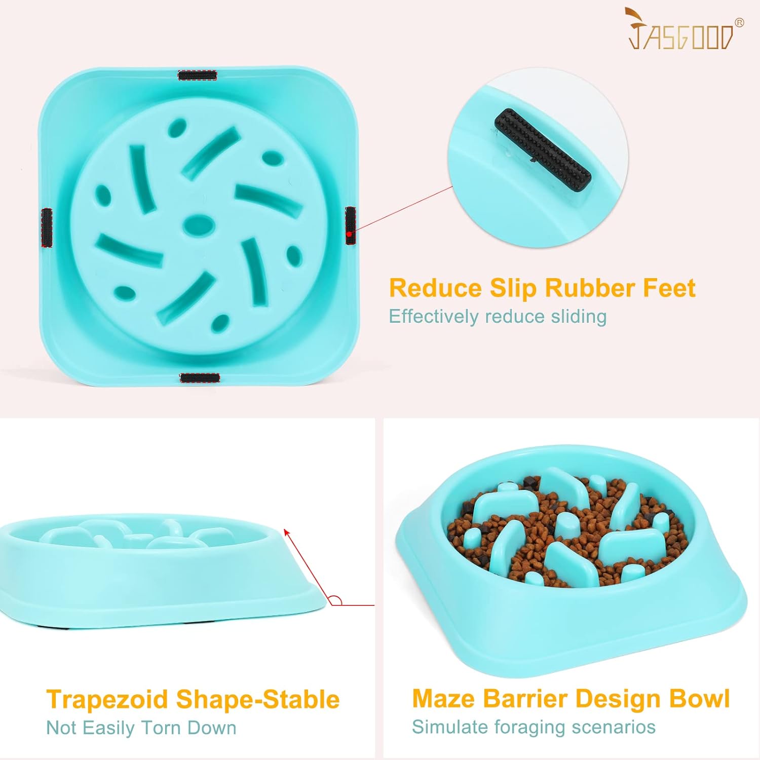 SlowPace Dog Feeder Bowl