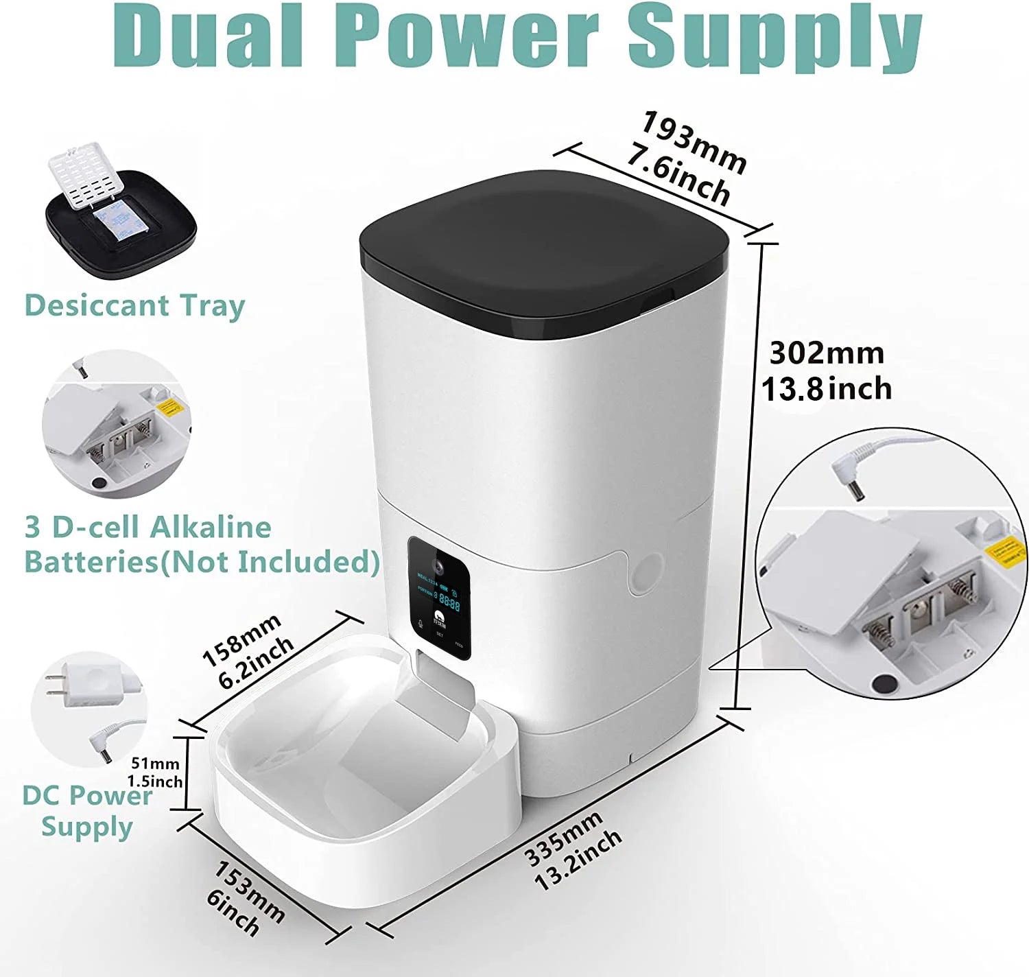 FeedSmart™ 6L WiFi Pet Feeder
