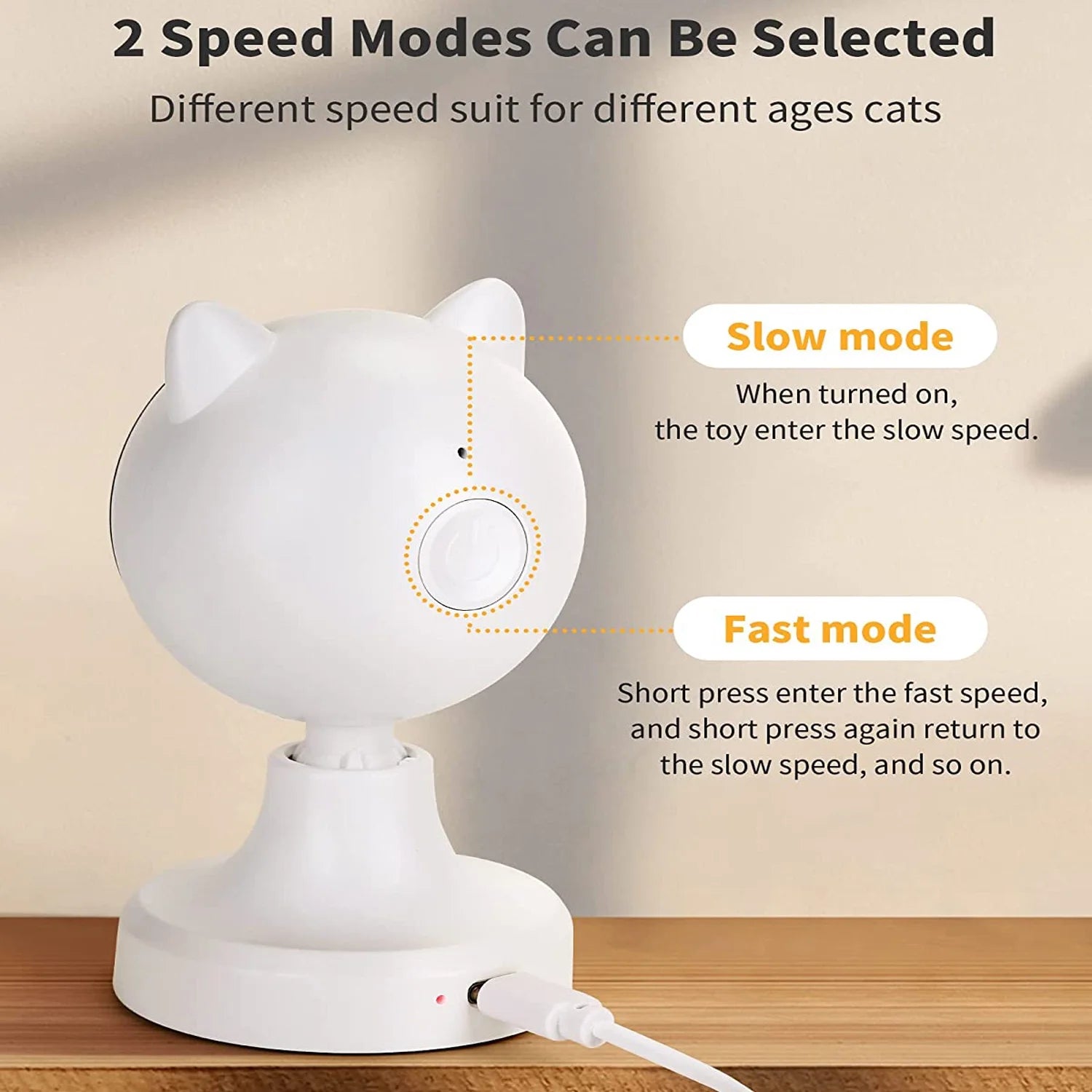 Automatic Interactive Cat Laser Toy