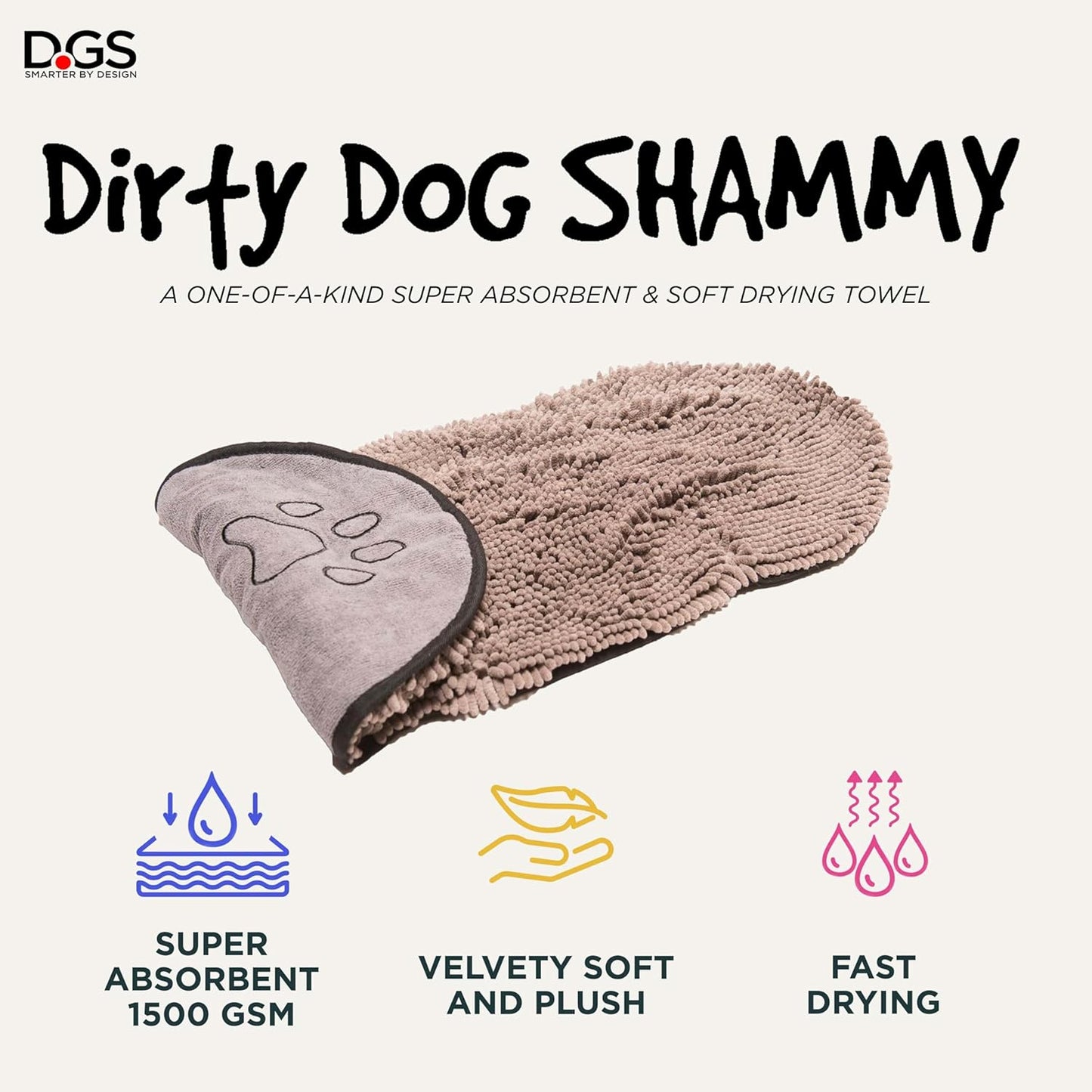 PawsDry Microfiber Dog Towels