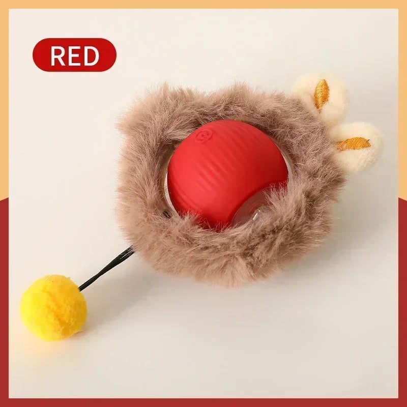 PawsPlay Auto Rolling Cat Ball