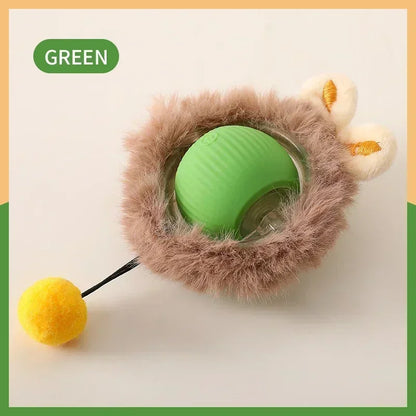 PawsPlay Auto Rolling Cat Ball