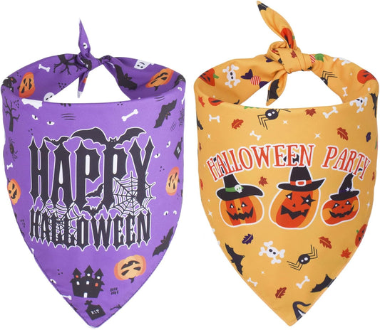 BooBandana™ Reversible Dog Scarves 2 Pack