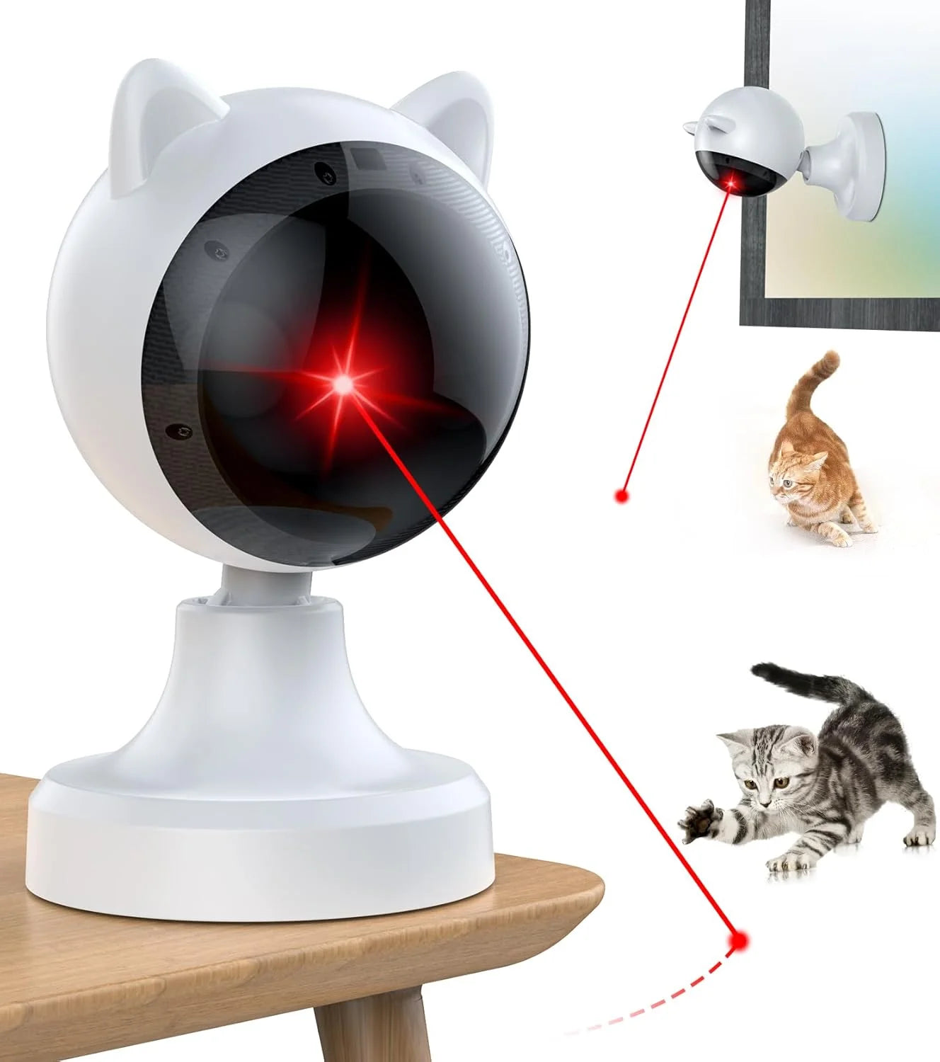 Automatic Interactive Cat Laser Toy