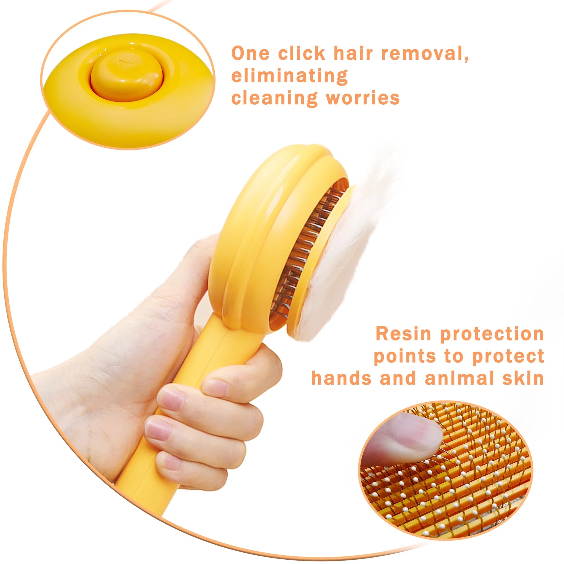 SlickPaws™ Massage & Groom Brush