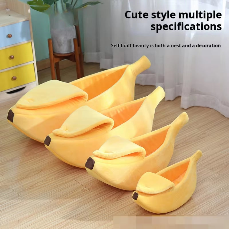 BananaBungalow™ Cozy Pet Bed 