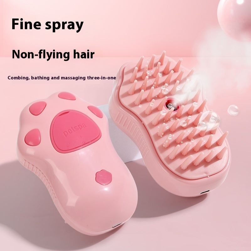 GroomMist™ 2-in-1 Spray Comb Brush